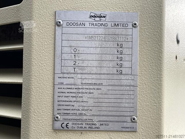 Compresseur frigorifique Doosan 21/224 - N