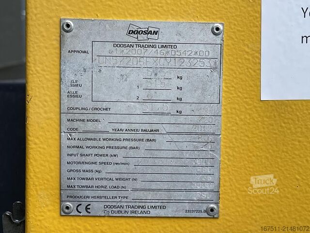 Compresseur frigorifique Doosan 7 / 20