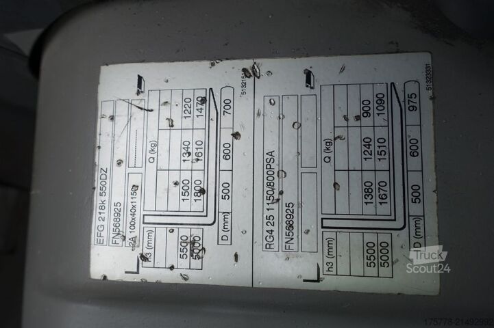 Frontstapler Jungheinrich EFG218K