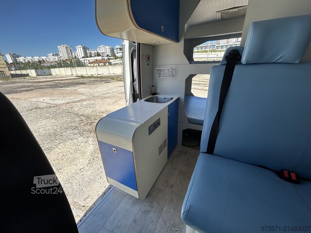 Autocaravana Fiat Ducato Camper | 3 Schlafplätze | Dusche + Küche | Reisebereit