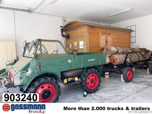 Prilagojeno dostavno vozilo Unimog Unimog 2010, 401/51 inkl. Anhänger