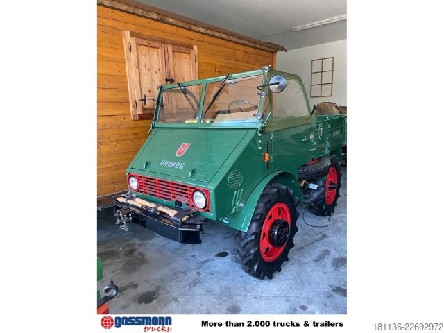 Prilagojeno dostavno vozilo Unimog Unimog 2010, 401/51 inkl. Anhänger