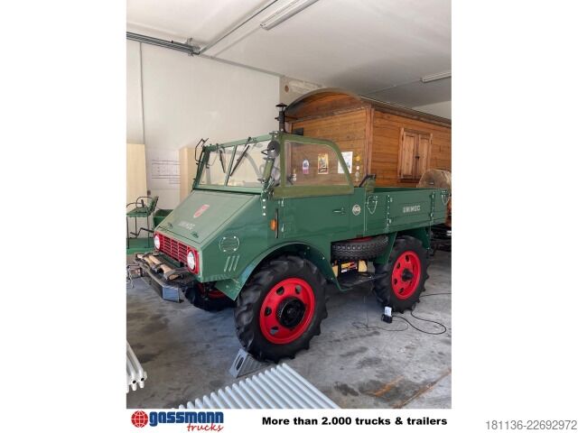 Prilagojeno dostavno vozilo Unimog Unimog 2010, 401/51 inkl. Anhänger