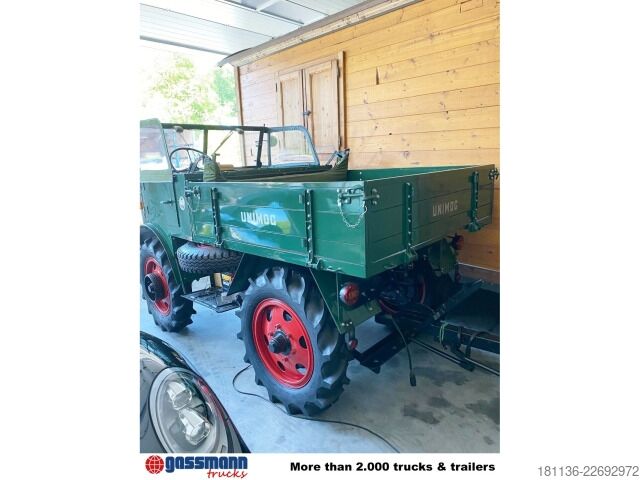 Prilagojeno dostavno vozilo Unimog Unimog 2010, 401/51 inkl. Anhänger