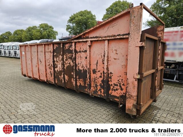 Contentor roll-off  Abrollcontainer mit Flügeltür ca. 26m³