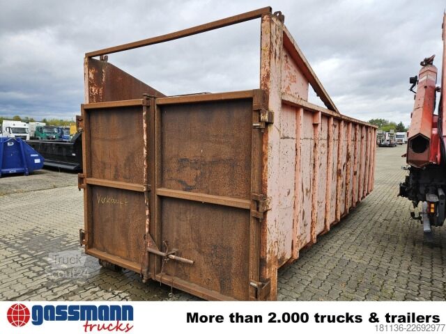Contentor roll-off  Abrollcontainer mit Flügeltür ca. 26m³