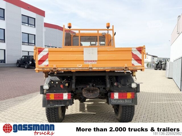 Φορτηγό ειδικού σκοπού Unimog U 400 4x4, Kipper, Kommunalhydraulik, Zapfwelle