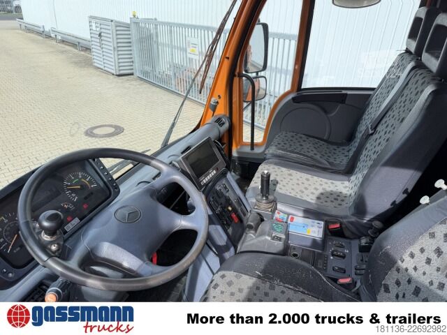 Φορτηγό ειδικού σκοπού Unimog U 400 4x4, Kipper, Kommunalhydraulik, Zapfwelle