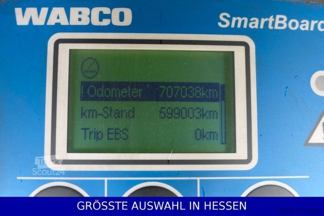 Auflieger mit Pritsche & Plane SCHMITZ CARGOBULL Mega Varios 3,05m Innen Ferry EX/II ¤279.-mtl.