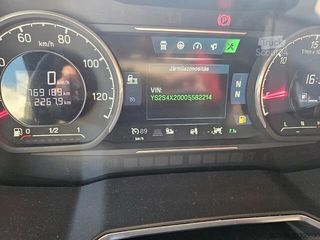 Volumen-SZM Scania S500 Mega Standklima Big Navi Digit display