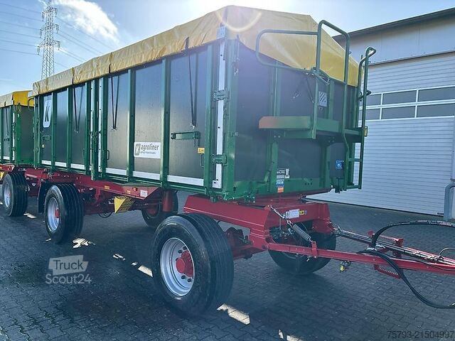 Tipper trailer Kröger 18to Interne Nr. 40761