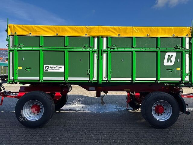 Tipper trailer Kröger 18to Interne Nr. 40761