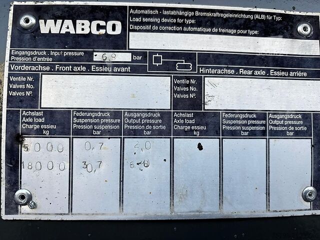 Tipper trailer Kel-Berg Tandem Kipper Interne Nr. 2051