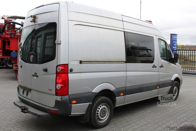 Aukštas mikroautobusas VOLKSWAGEN Crafter 2.5 TDI Kasten 3,5 t + AHK, Klima,