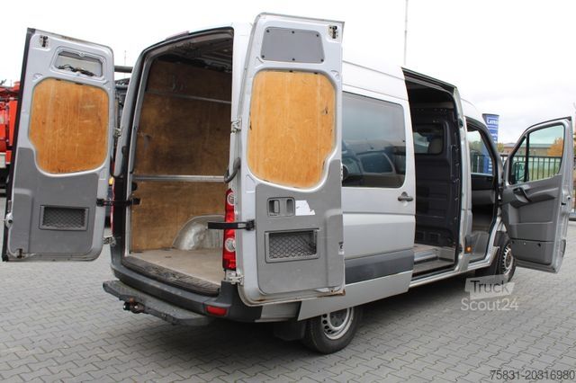 Aukštas mikroautobusas VOLKSWAGEN Crafter 2.5 TDI Kasten 3,5 t + AHK, Klima,
