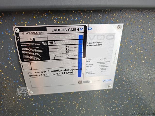 Bybuss MERCEDES-BENZ Citaro O 530 Evobus, Euro 5 EEV, Vollklima