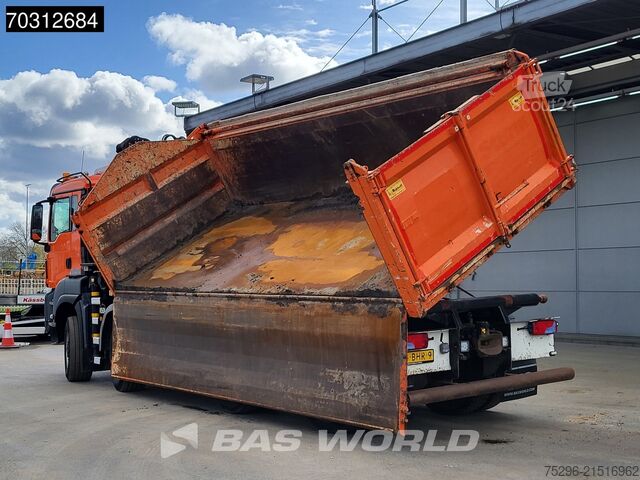 Kipper met kraan MAN TGS 41.440 TGS 8X8 Palfinger Q170Z Crane 8x8 Wi...