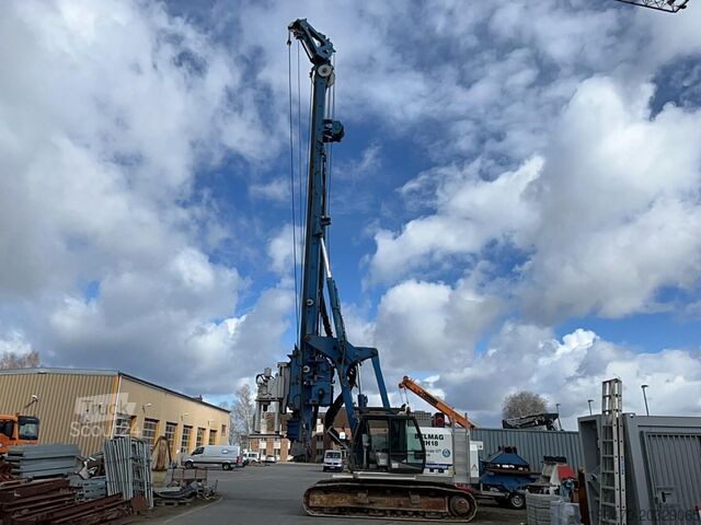 Aparelho de perfuração Delmag SR 25 BT / RH 18 on Sennebogen SR25 with ABI MDBA 3500 Soil Improvement Rig