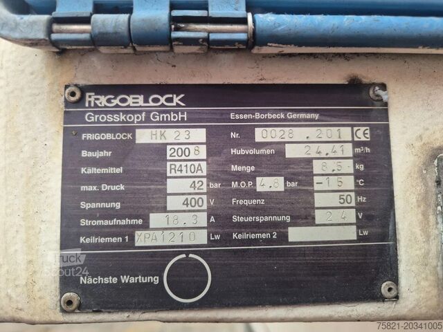 Gekoeld/bevroren transport Ackermann A 18 cooltrailer*