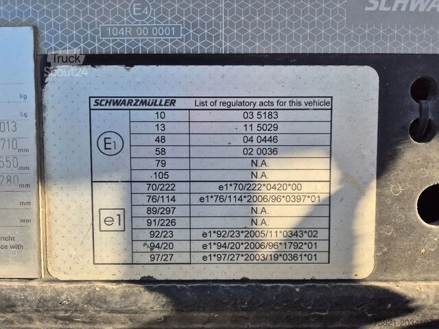 Ribaltabile Schwarzmüller TGS 18.460 SPA 3/E + MAN TGS 18.460 4x4 also co...