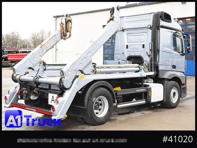 Skip truck MERCEDES-BENZ Actros 1848, BL  Meiller AK12T, Funk,