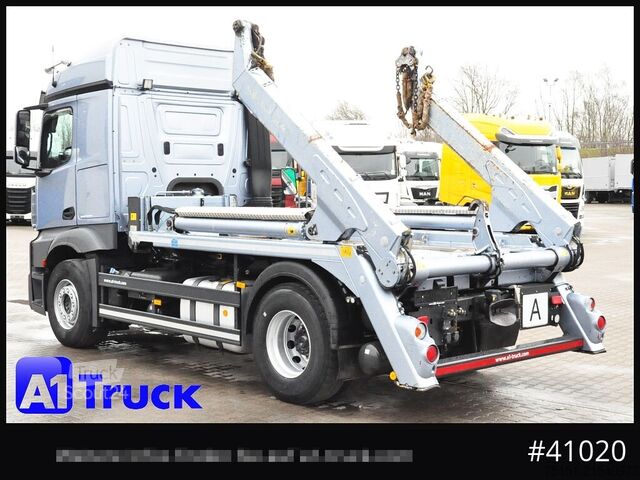 Skip truck MERCEDES-BENZ Actros 1848, BL  Meiller AK12T, Funk,