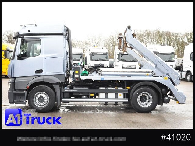 Skip truck MERCEDES-BENZ Actros 1848, BL  Meiller AK12T, Funk,