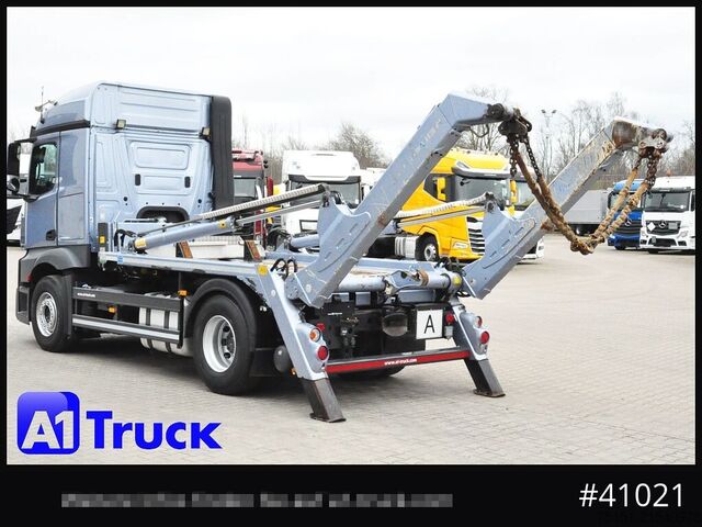 Skip truck MERCEDES-BENZ Actros 1848,  Meiller AK12T Funk Retarder Standklima