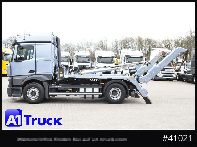 Skip truck MERCEDES-BENZ Actros 1848,  Meiller AK12T Funk Retarder Standklima