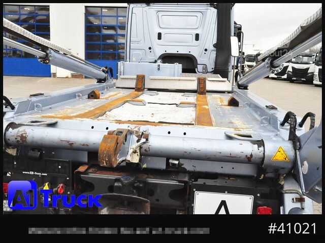 Skip truck MERCEDES-BENZ Actros 1848,  Meiller AK12T Funk Retarder Standklima