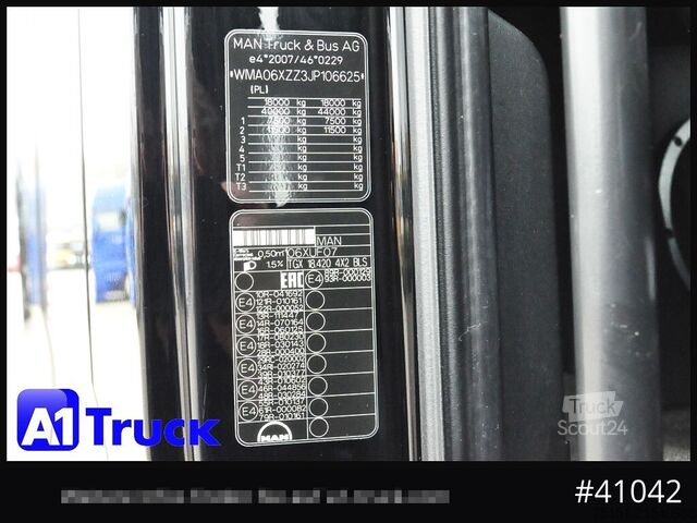 Standard tractor unit MAN TGX 18,420, BLS, XXL, 2 Tanks,