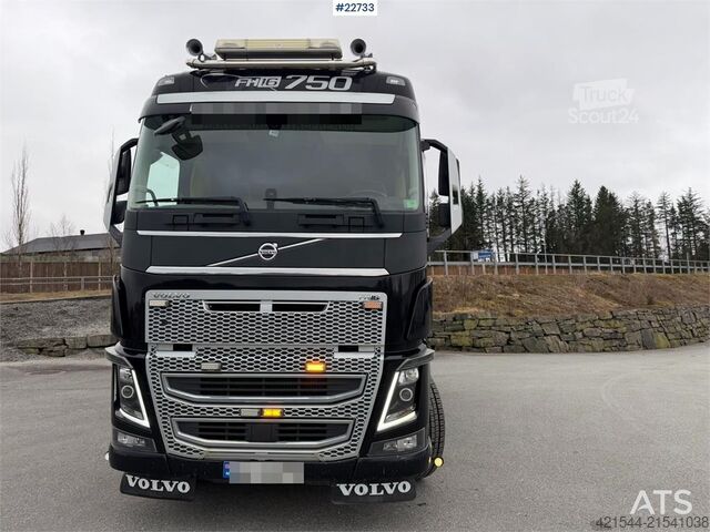 Tipper Volvo FH16 750 6x4 combo truck with hydraulics