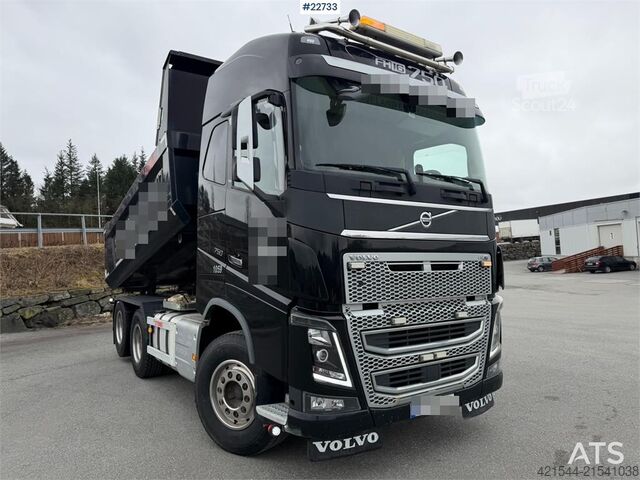 Tipper Volvo FH16 750 6x4 combo truck with hydraulics