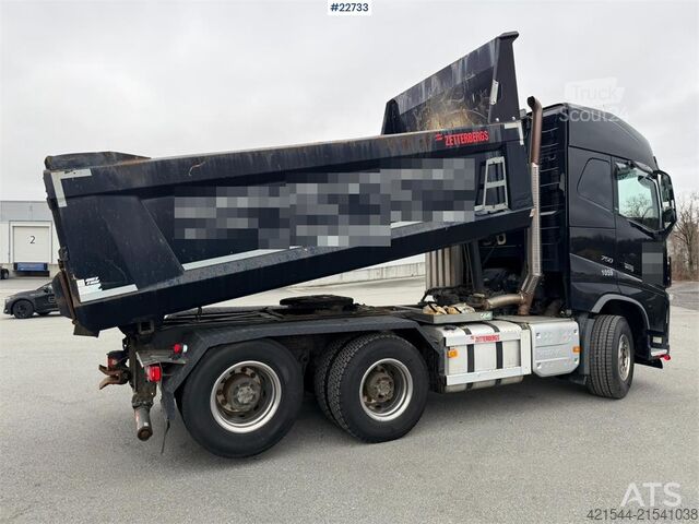 Tipper Volvo FH16 750 6x4 combo truck with hydraulics
