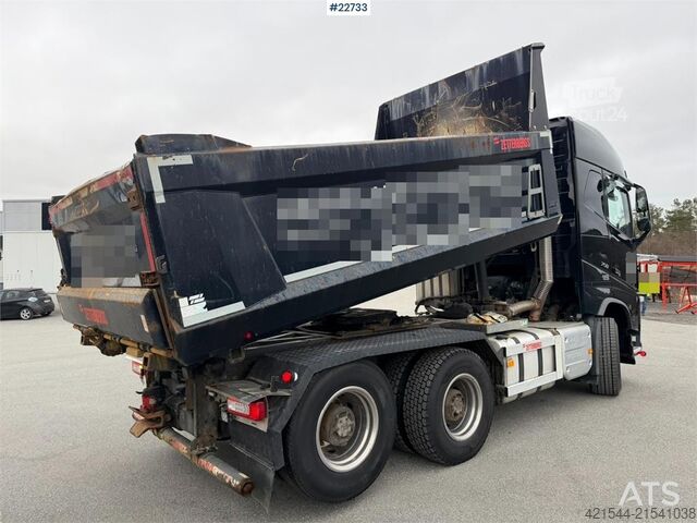Tipper Volvo FH16 750 6x4 combo truck with hydraulics