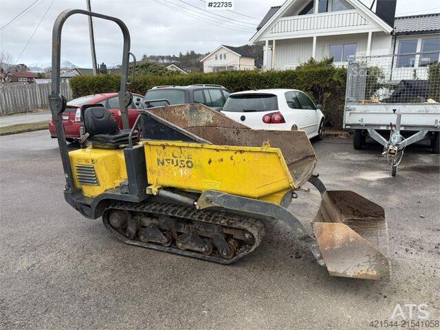 Kiepwagen Wacker Neuson DT15 self-loading tracked dumper
