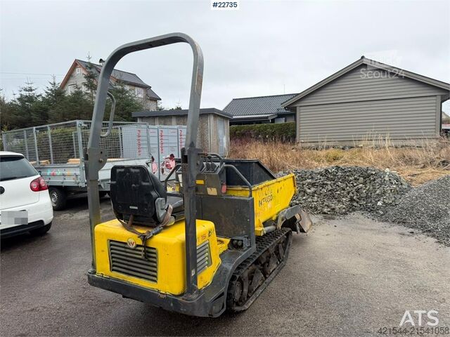 Kiepwagen Wacker Neuson DT15 self-loading tracked dumper