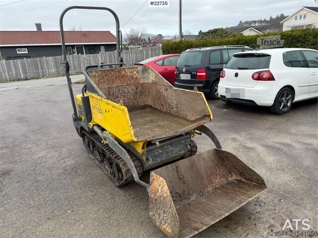 Kiepwagen Wacker Neuson DT15 self-loading tracked dumper