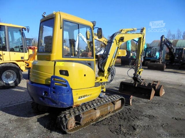 Minikaivinkone Kubota KX 101-3 alpha 3