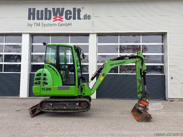 μίνι εκσκαφέας Schaeff TC29 Minibagger mit Powertilt