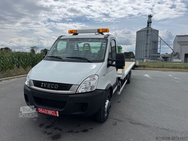 Furgoneta caja Iveco Daily 70C15H/Schiebeplateau/ Einzelplate