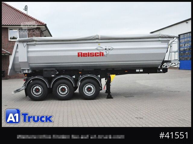 Semirremolque volquete REISCH Steelpipe-R 26m³ NEU Stahl Lift SAF Hardox