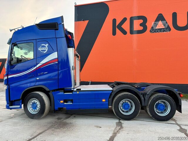 Standard traktor Volvo FH 540 6x4 GCW 80 ton / RETARDER / HYDRAULICS /...