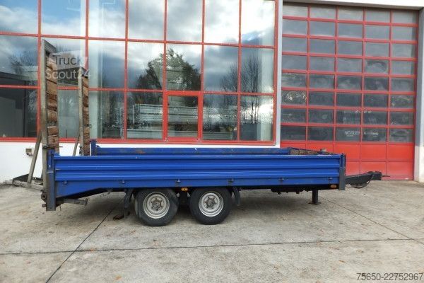 Низкорамный прицеп Humbaur HBT10  Tandemtieflader