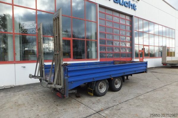Низкорамный прицеп Humbaur HBT10  Tandemtieflader