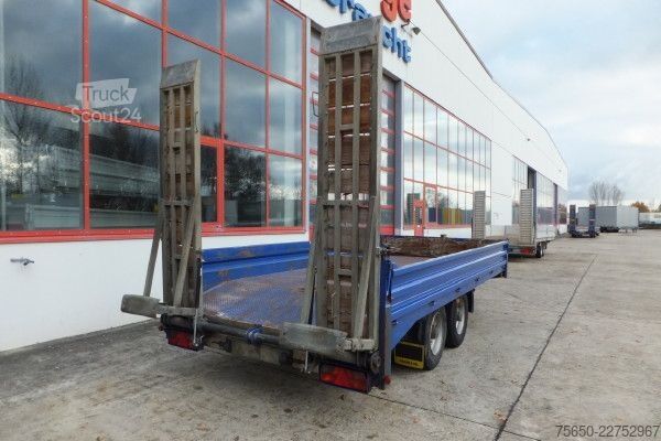 Низкорамный прицеп Humbaur HBT10  Tandemtieflader