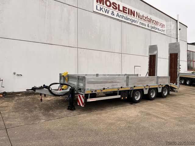 Remolque de plataforma baja Möslein TT 31  31 t GG Tridem- Tieflader 3 Achs, gelenktNeufahrzeug