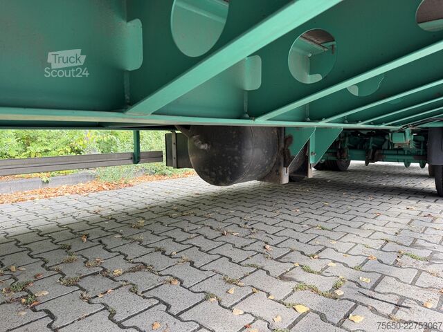 Remolque de plataforma baja Müller-Mitteltal TP 24,0  3 Achs Jumbo Prischen 9,40 m, Wenig Benutzt