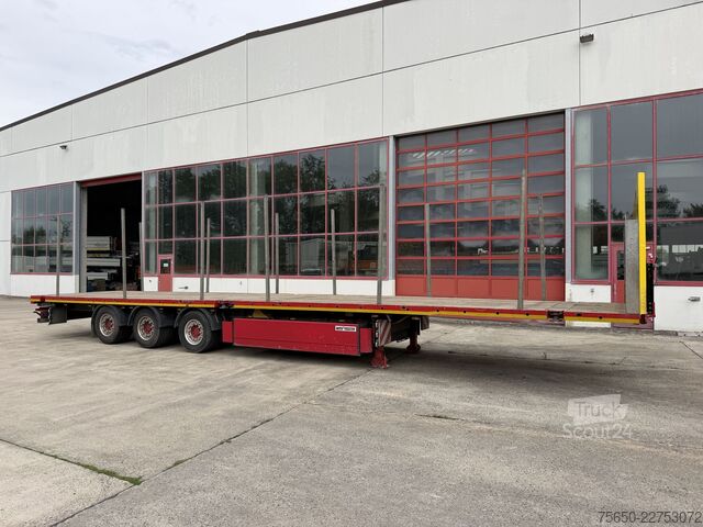 Reboque de plataforma rebaixada  t3  3 Achs Satteltieflader Mega