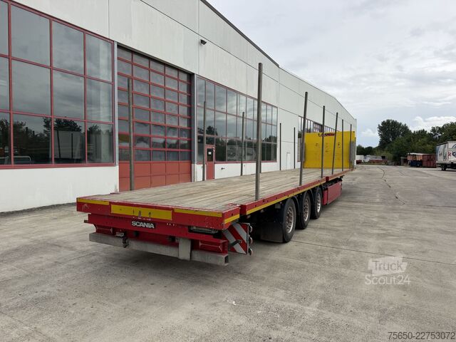 Reboque de plataforma rebaixada  t3  3 Achs Satteltieflader Mega
